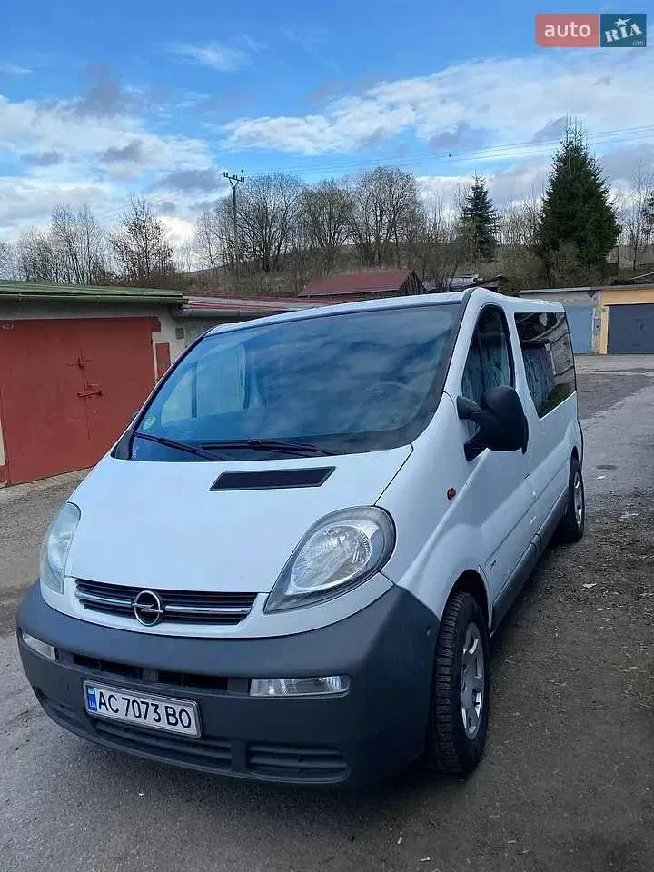Фото 2005 Opel Vivaro