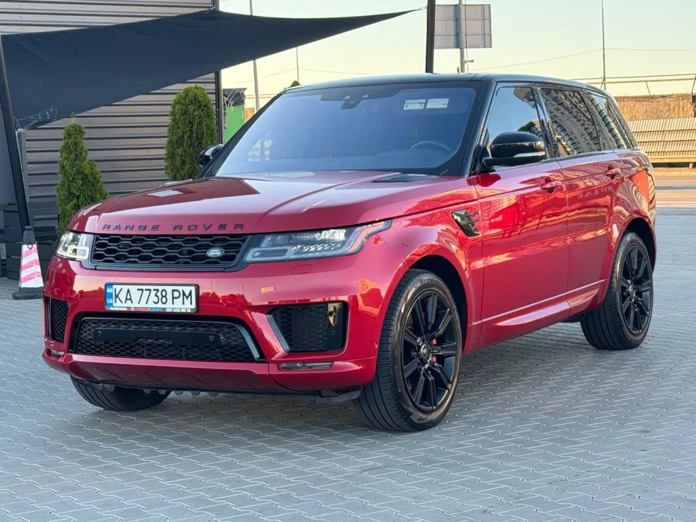 Фото 2020 Land Rover Range Rover Sport